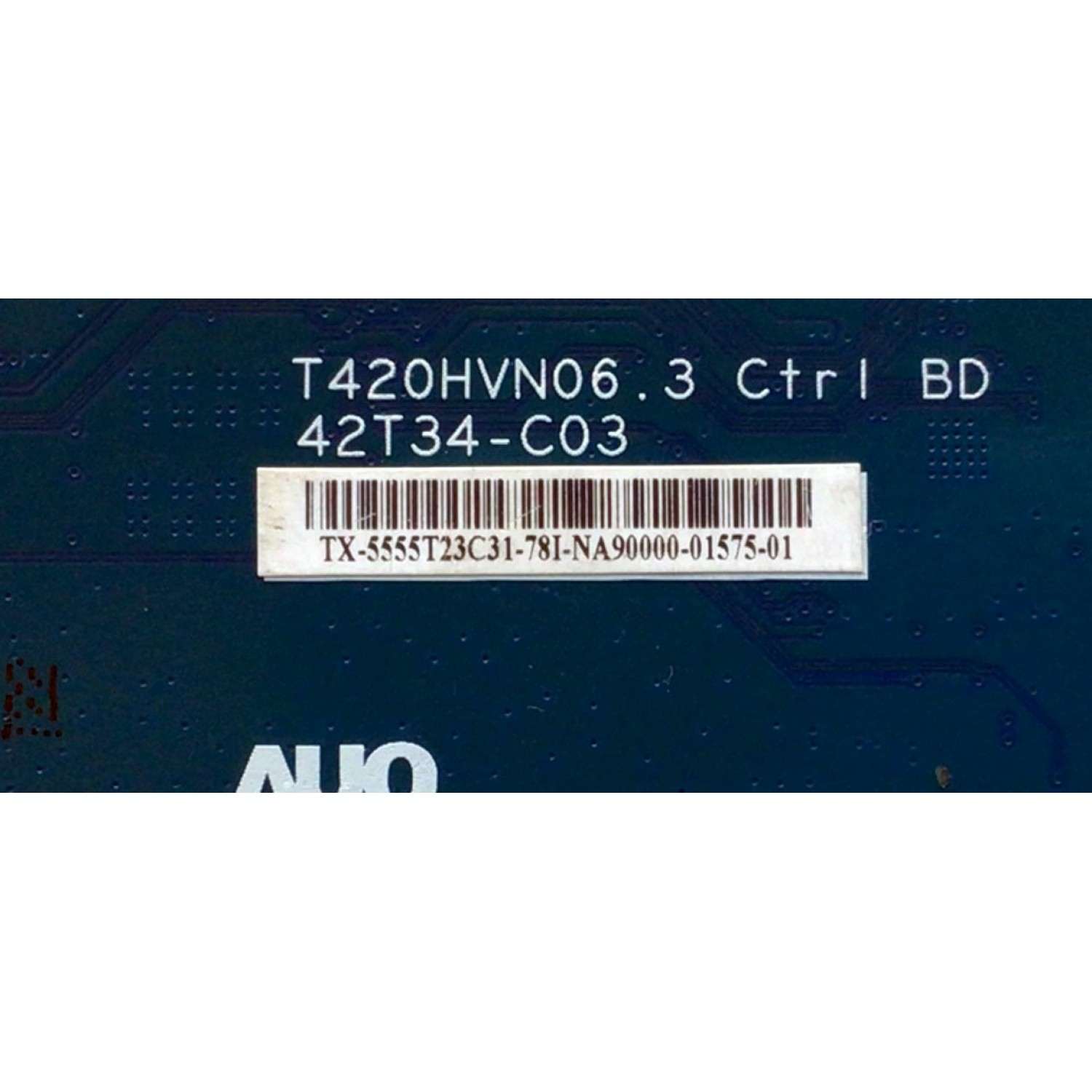 KIT DE TARJETAS PARA TV ELEMENT / NUMERO DE PARTE W17080874 / 21006149 / TP.MS3553.PB801 / T55HVN08.1 / E17212-2-KK / T-CON 55.55T23.C31 / 55555T23C31 / T420HVN06.3 / 42T34-C03 / PANEL MD5533YTAF / MODELO ELEFW5517 H7A9M - Imagen 2